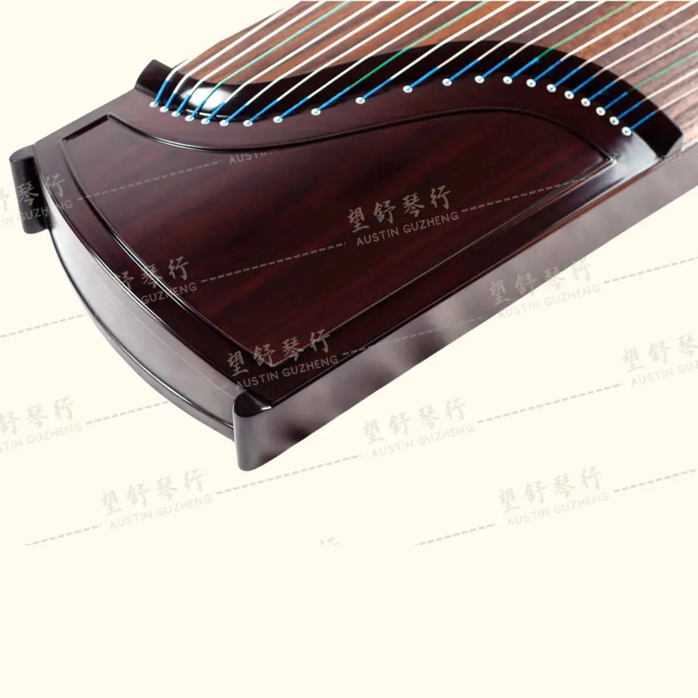 Huali Guzheng 上海华黎古筝 Plain East Indian Rosewood 阔叶黄檀素面 East Indian Rosewood 阔叶黄檀