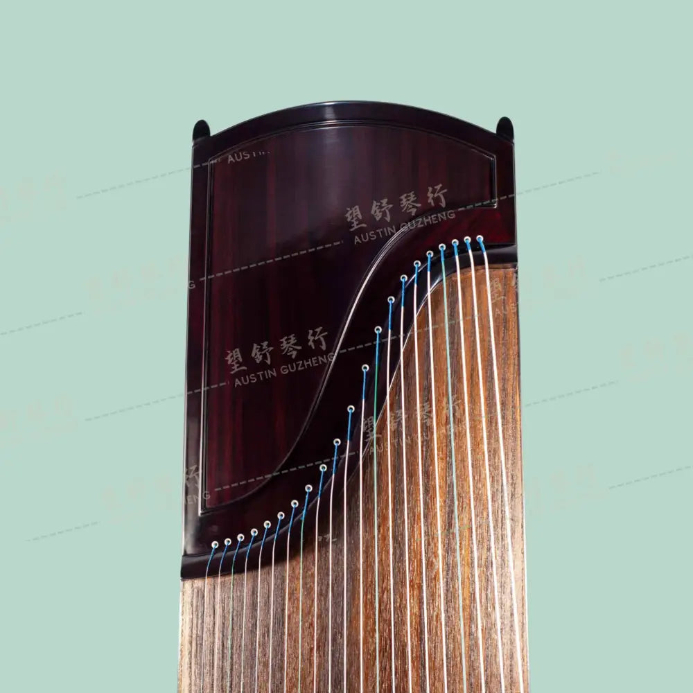 Huali Guzheng 上海华黎古筝 Plain East Indian Rosewood 阔叶黄檀素面 East Indian Rosewood 阔叶黄檀