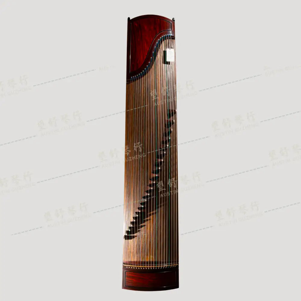 Huali Guzheng 上海华黎古筝 Zambia Rosewood 血紫檀/血檀 Zambia Rosewood 血檀