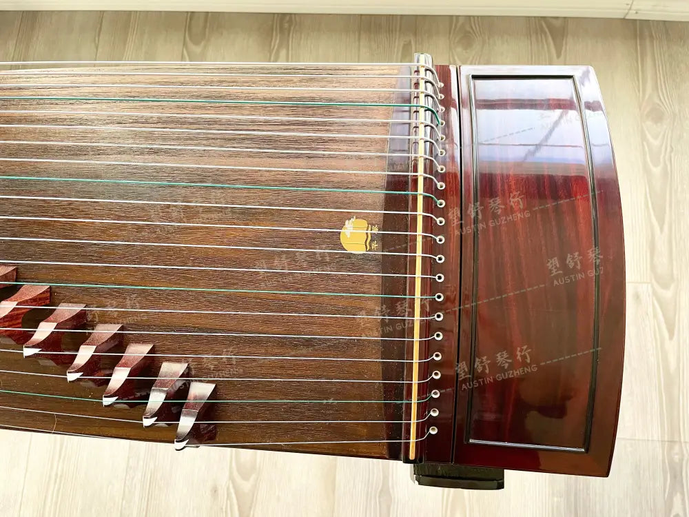 Huali Guzheng 上海华黎古筝 Zambia Rosewood 血紫檀/血檀 Zambia Rosewood 血檀