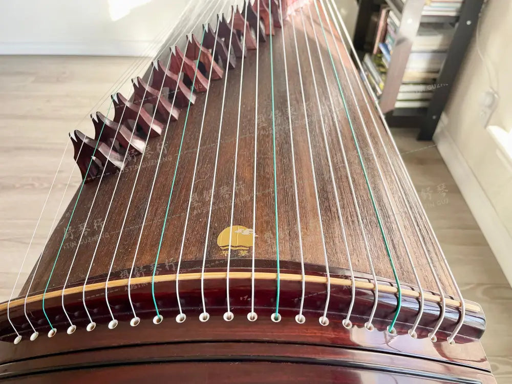 Huali Guzheng 上海华黎古筝 Zambia Rosewood 血紫檀/血檀 Zambia Rosewood 血檀