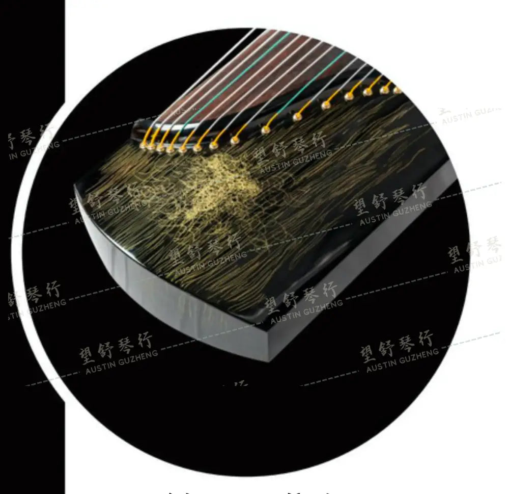 Songbo guzheng 松柏大漆古筝 观自在 Guan Zi Zai DQ163-8