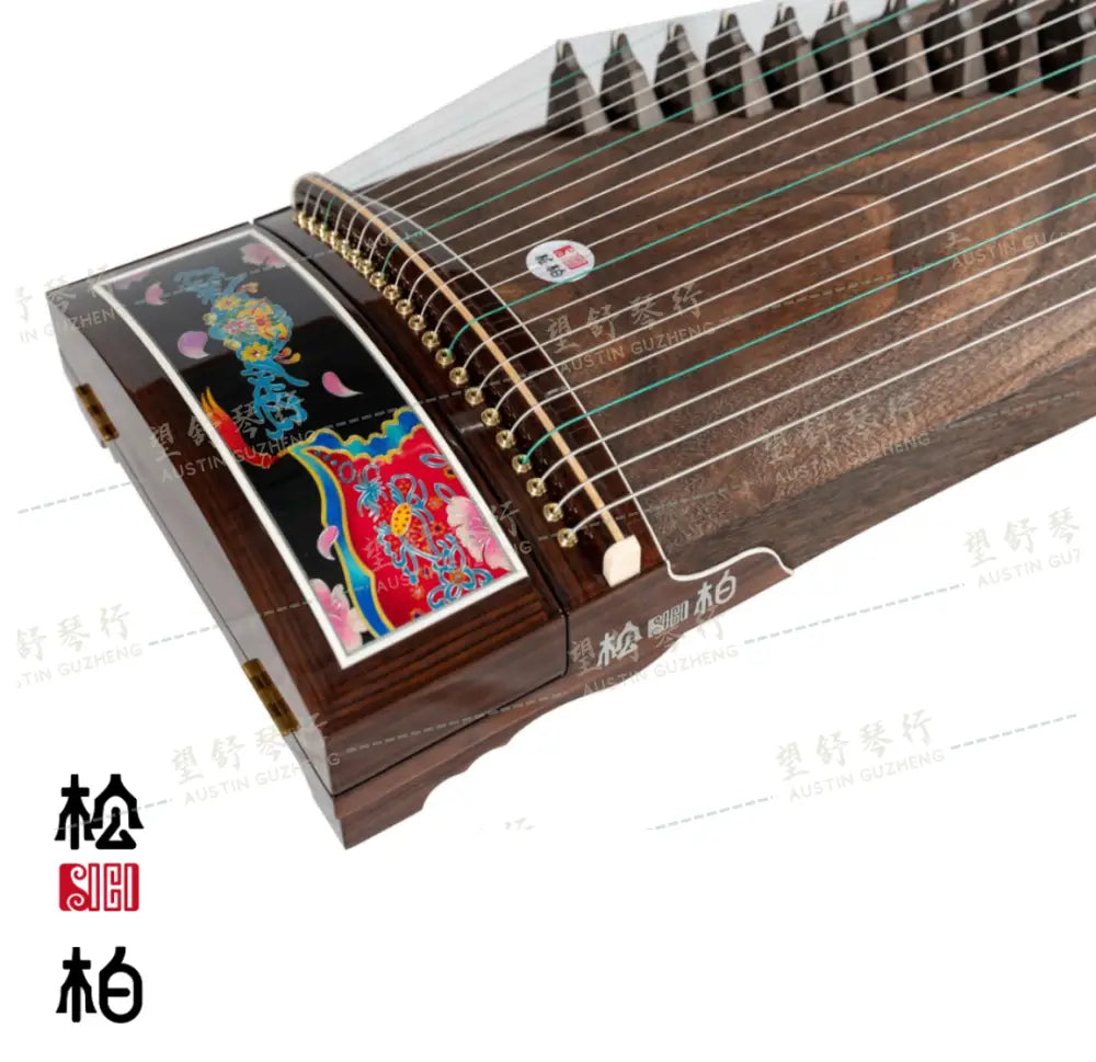 Songbo guzheng 松柏古筝｜挖筝 carved ｜ 十里红妆 Shi Li Hong Zhuang WASB163-1