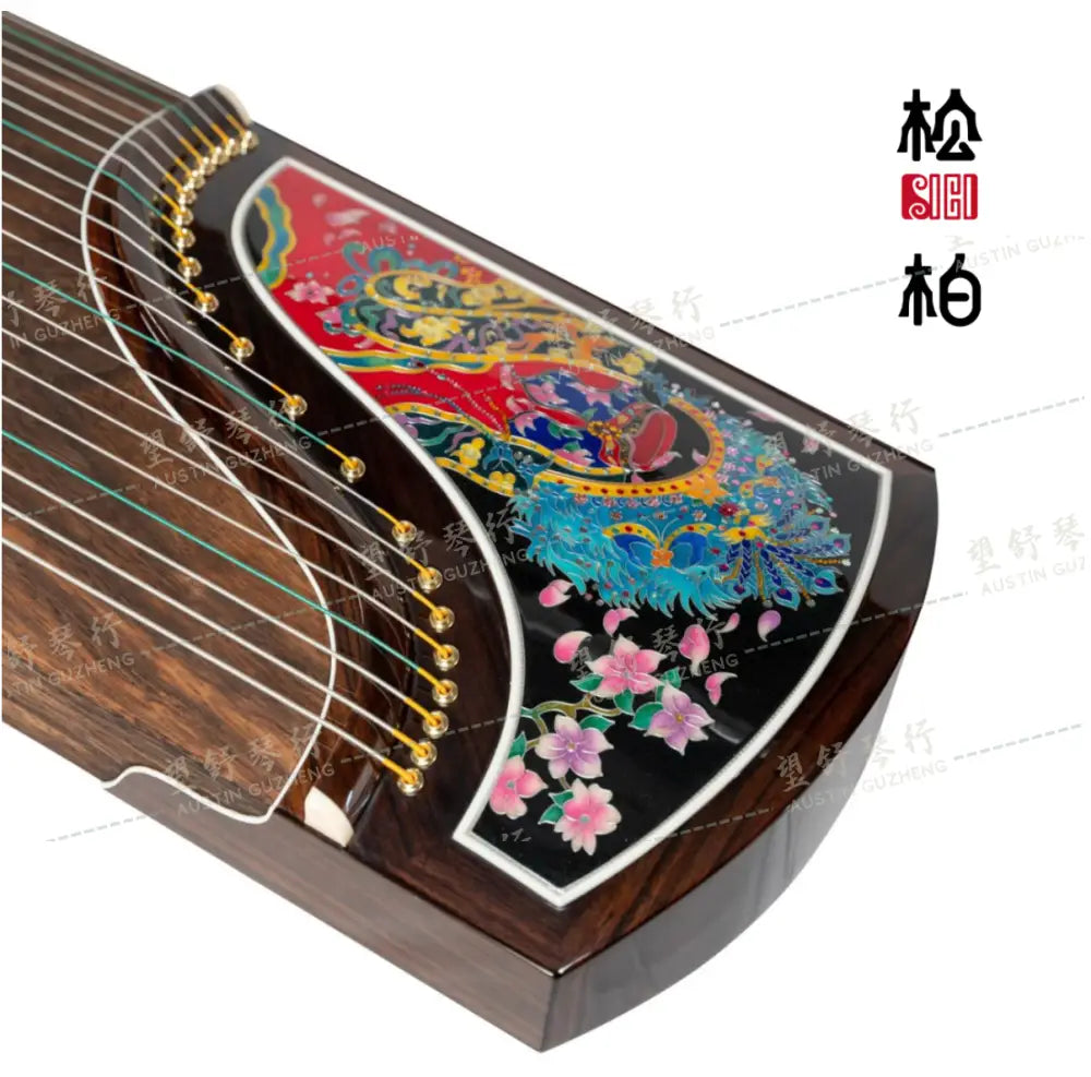 Songbo guzheng 松柏古筝｜挖筝 carved ｜ 十里红妆 Shi Li Hong Zhuang WASB163-1