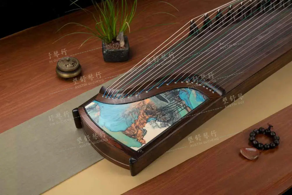 Tangxiang Guzheng 唐响古筝 陆游 Lu You East Indian Rosewood 阔叶黄檀