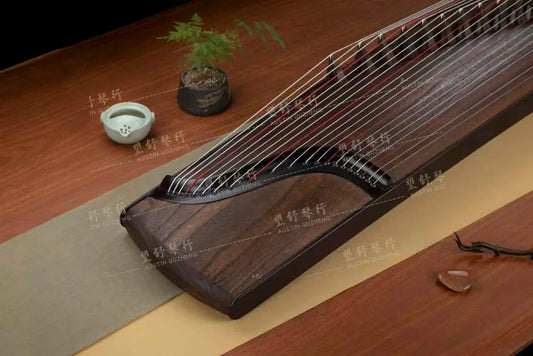 Tangxiang Guzheng 唐响古筝 整挖大唐 One-Piece Carved ”Da Tang“ East Indian Rosewood 阔叶黄檀