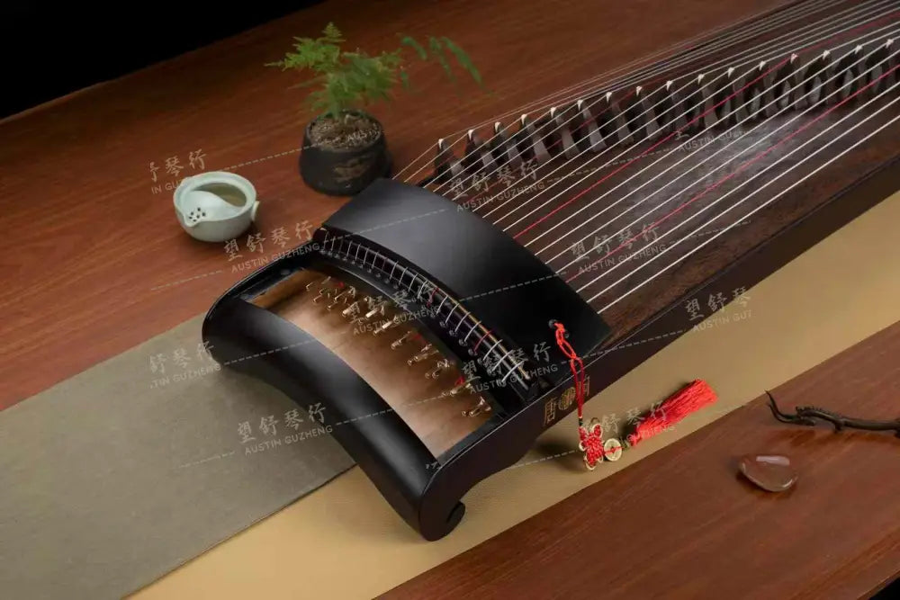 Tangxiang Guzheng 唐响古筝 整挖大唐 One-Piece Carved ”Da Tang“ East Indian Rosewood 阔叶黄檀