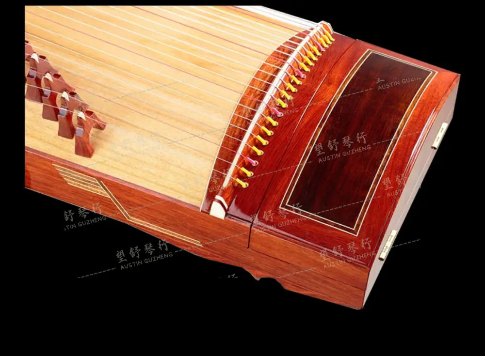Zhuque Guzheng 010B Plain Siamese Rosewood 西安朱雀古筝 010B 素面收藏级 Air Dried 10 years
