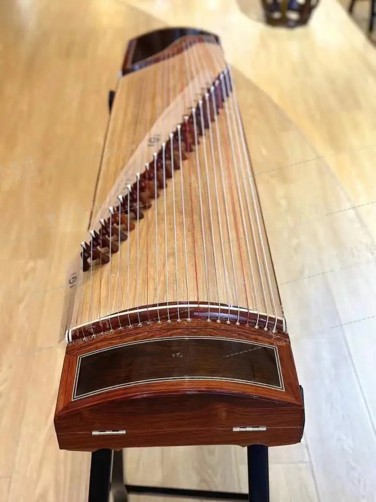 Zhuque Guzheng 010B Plain Siamese Rosewood 西安朱雀古筝 010B 素面收藏级 Air Dried 10 years