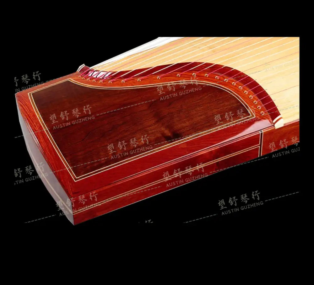 Zhuque Guzheng 010B Plain Siamese Rosewood 西安朱雀古筝 010B 素面收藏级 Air Dried 10 years