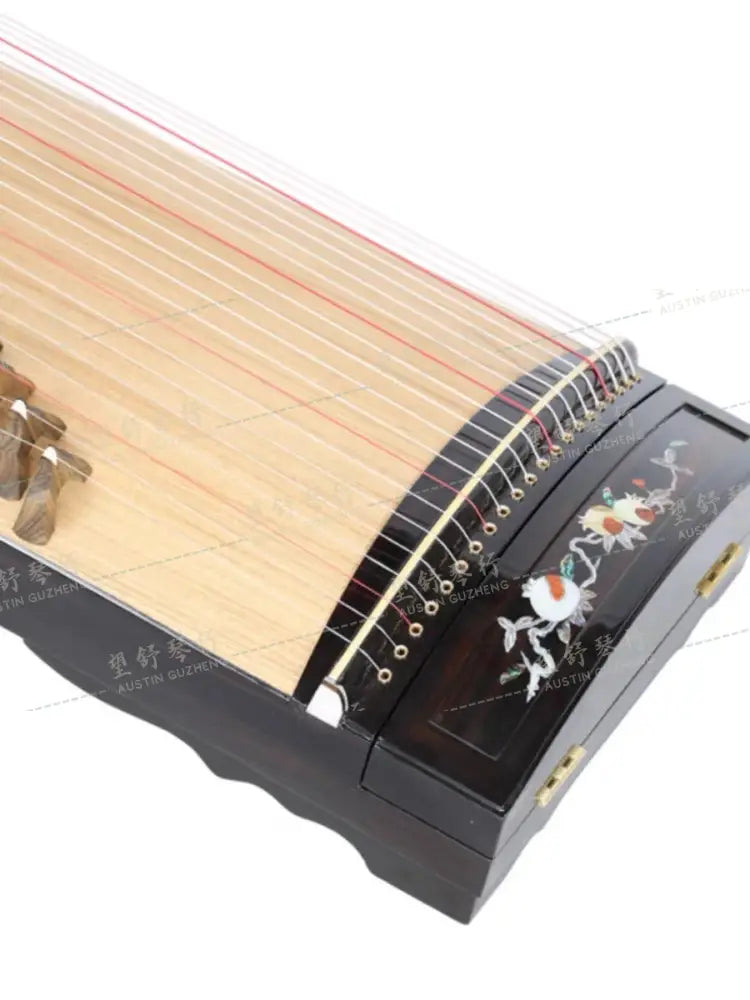 Zhuque Guzheng 613 135cm Pomegranate Travel Sized 西安朱雀古筝 613 小型便携旅行式 榴花如丹 Air Dried 6 years