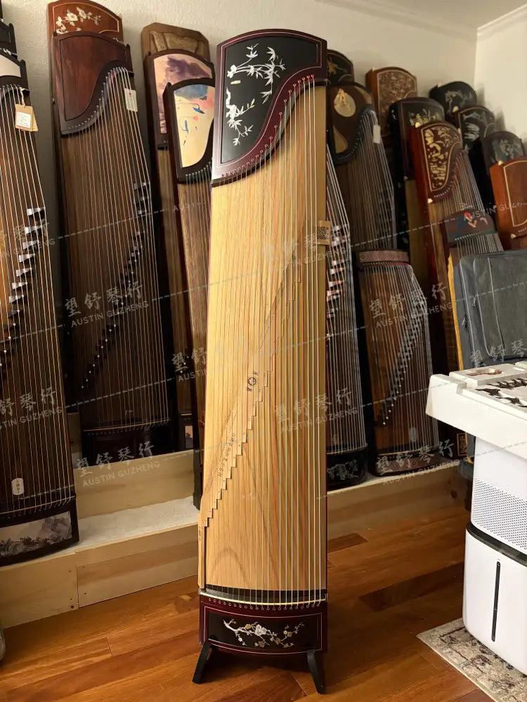 Zhuque Guzheng 790 light color soundboard 西安朱雀古筝 790 浅色面板 Air Dried 7 years
