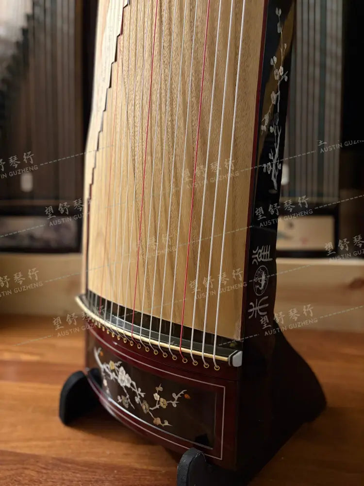 Zhuque Guzheng 790 light color soundboard 西安朱雀古筝 790 浅色面板 Air Dried 7 years