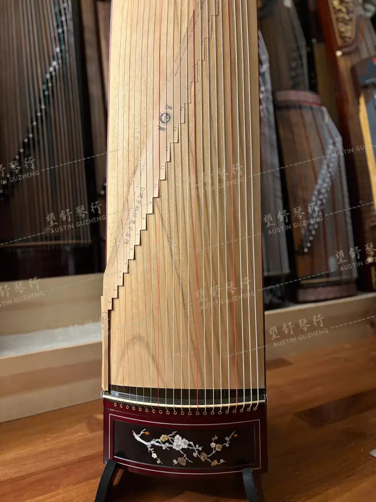 Zhuque Guzheng 790 light color soundboard 西安朱雀古筝 790 浅色面板 Air Dried 7 years
