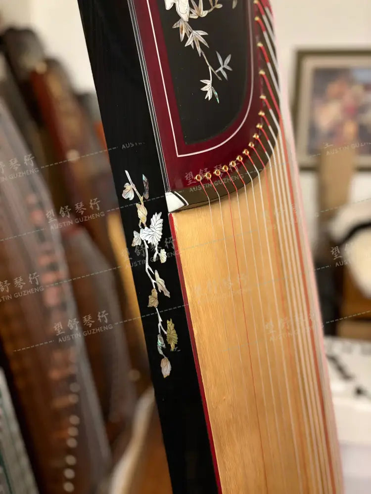 Zhuque Guzheng 790 light color soundboard 西安朱雀古筝 790 浅色面板 Air Dried 7 years