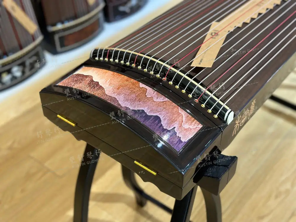 Zhuque Guzheng 8xx series Yun Zhi Yu 西安朱雀古筝 8系 云之羽 Air Dried 8 years