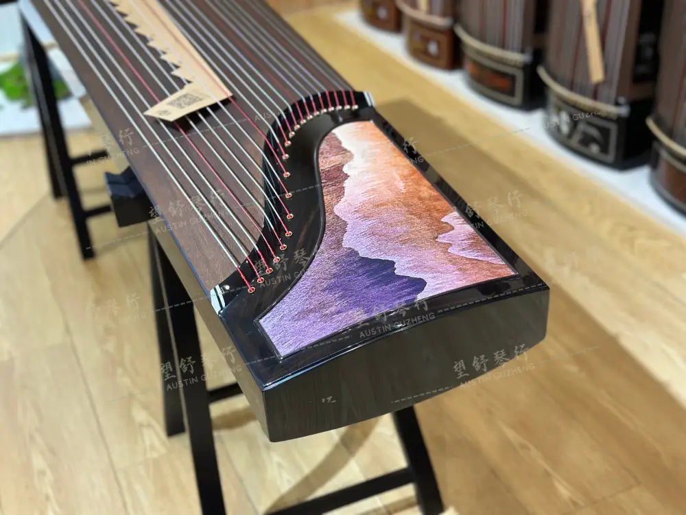 Zhuque Guzheng 8xx series Yun Zhi Yu 西安朱雀古筝 8系 云之羽 Air Dried 8 years
