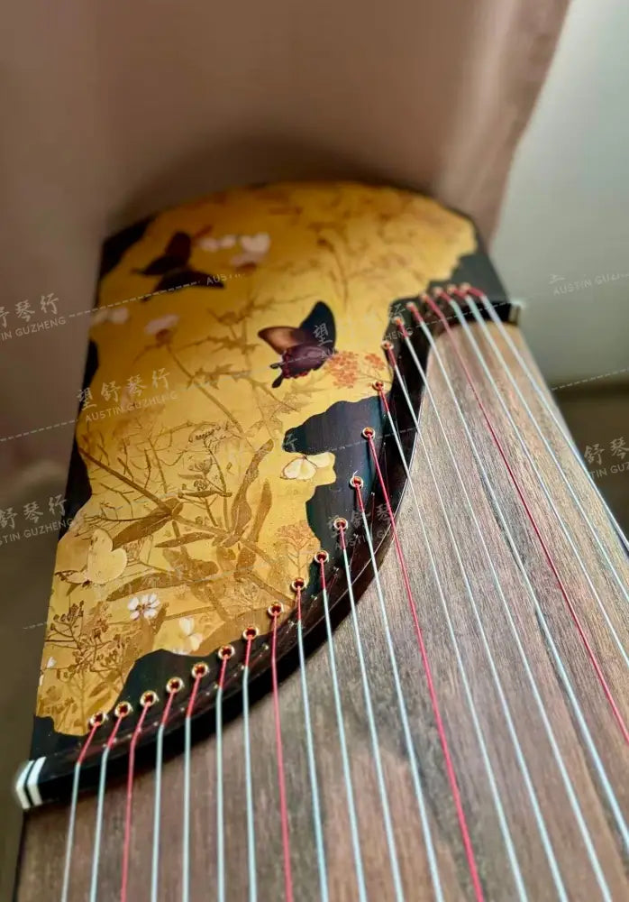 Zhuque Guzheng 8xx series 朱雀8系整挖 繁花蝶影 “Flourishing Butterfly Silhouettes” Air Dried 8 years