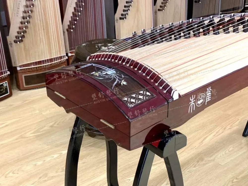Zhuque Guzheng 9xx series Lan Xiang Ning Di 西安朱雀古筝 9系 兰香凝睇 Air Dried 9 years