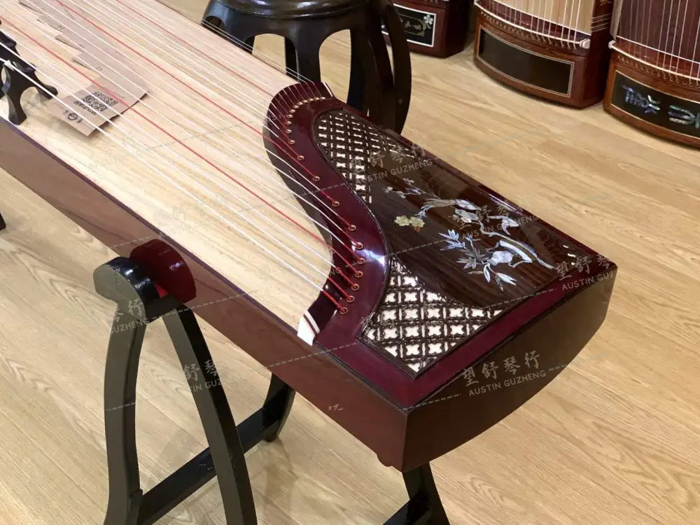 Zhuque Guzheng 9xx series Lan Xiang Ning Di 西安朱雀古筝 9系 兰香凝睇 Air Dried 9 years